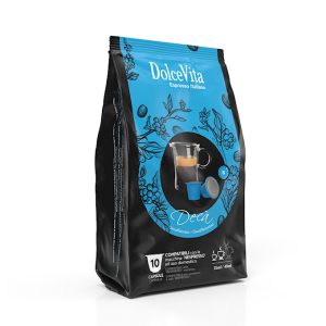 Cápsulas Descafeinado Compatible Nespresso (Bolsa 10 UN)