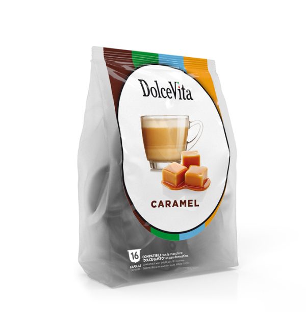 Cápsulas Caramel Cappuccino Compatible Dolce Gusto® (16 Cápsulas)