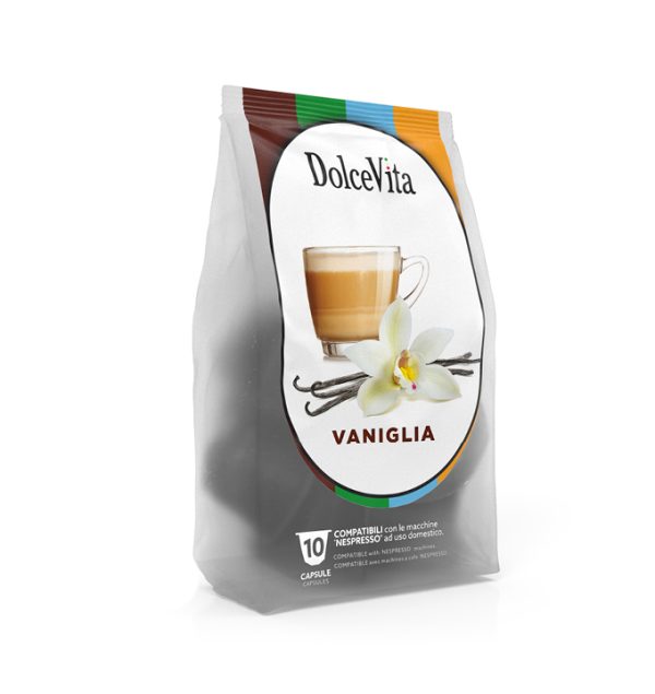 Cápsulas Vainilla Cappuccino Compatible Nespresso (Bolsa 10 UN)
