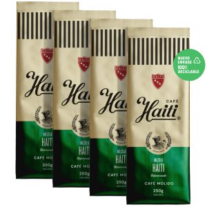 Haití Molido 1 Kilo/Pack 4x250g
