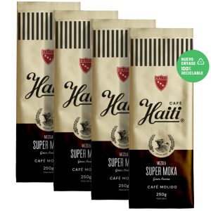 Super Moka Molido 1 Kilo/Pack 4x250g