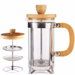 Cafetera Francesa 600 ml Bamboo Café Haiti