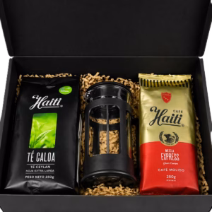 Cafetera Francesa + Café + Té Ceylán + Cuchara
